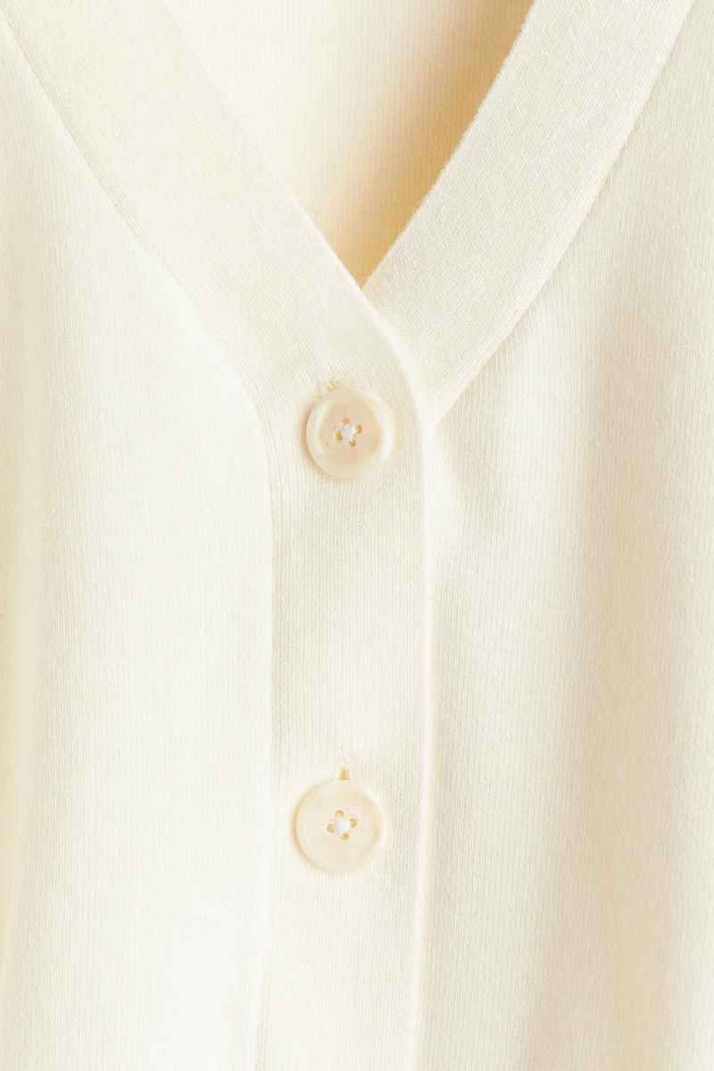 Fine-Knit Cardigan