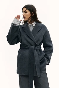Wool-Blend Coat