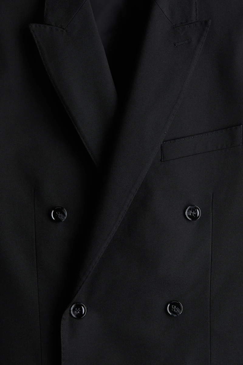 Regular-Fit Double-Breasted Jacket