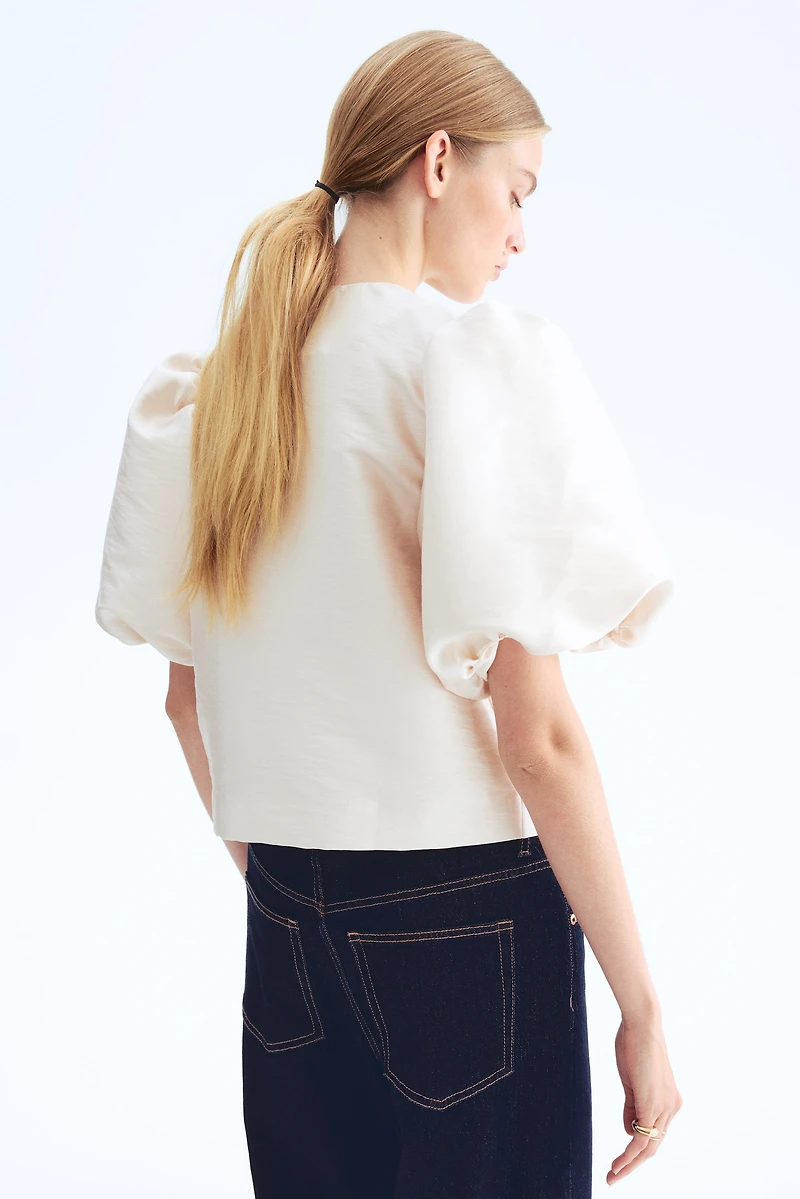 Blouse à manches ballon