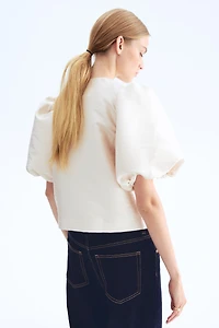 Blouse à manches ballon