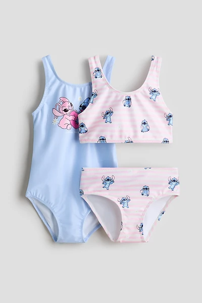 Two-Piece Swimsuit and One-Piece Set