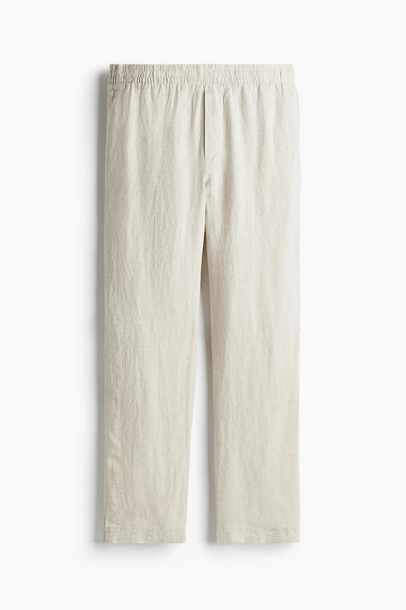 Pantalon classique en lin