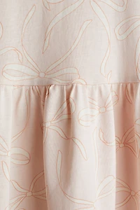 Patterned Cotton Dress