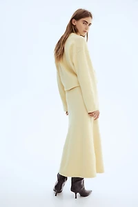 Jupe évasée en tricot