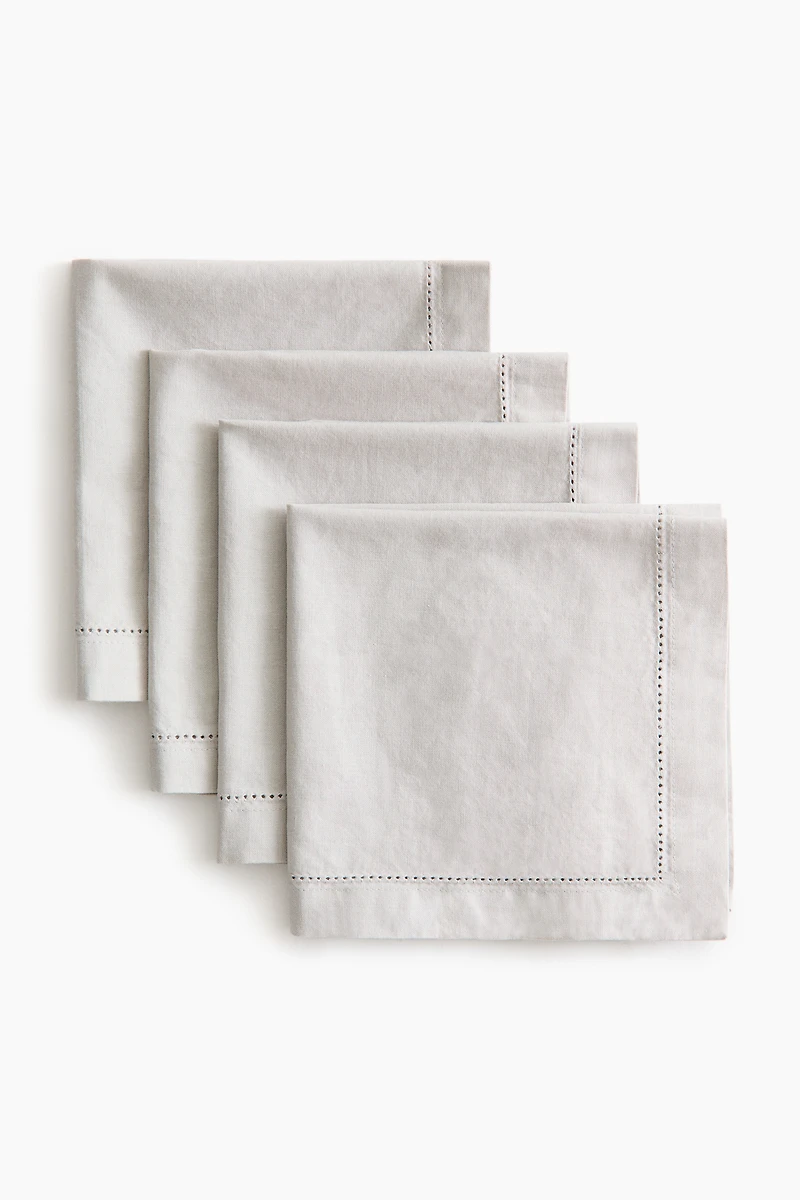 4-Pack Cotton Napkins