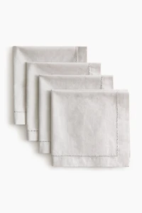 4-Pack Cotton Napkins