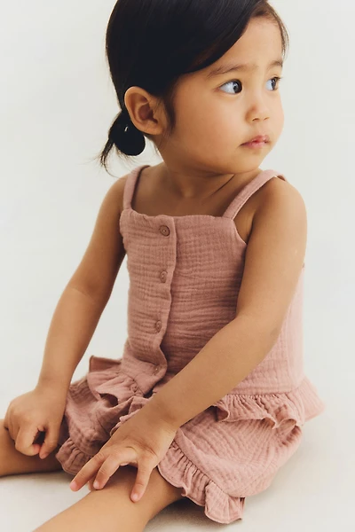 2-Piece Cotton Muslin Set