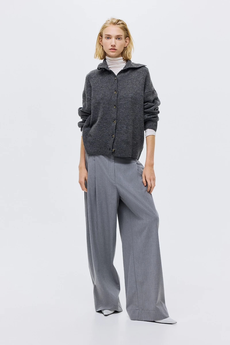 Cardigan with Collar