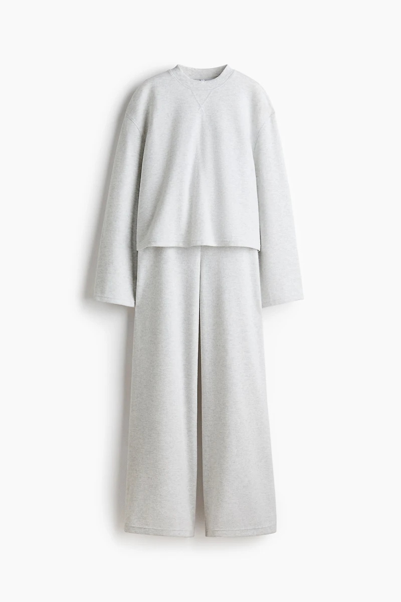 2-Piece Jersey Top and Pants Set