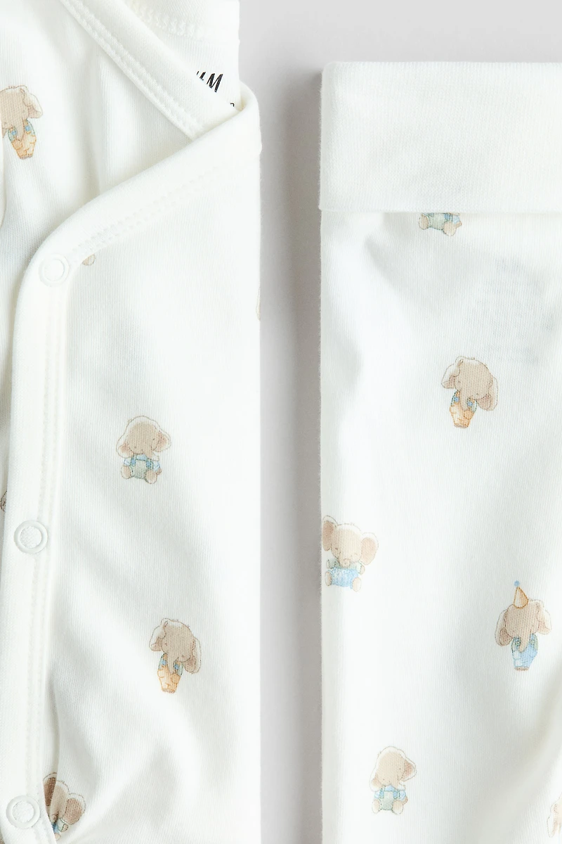 2-Piece Bodysuit and Leggings Set