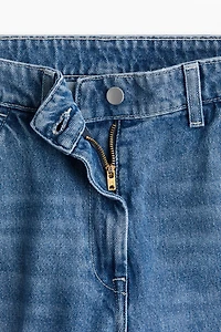 Jean droit taille basse