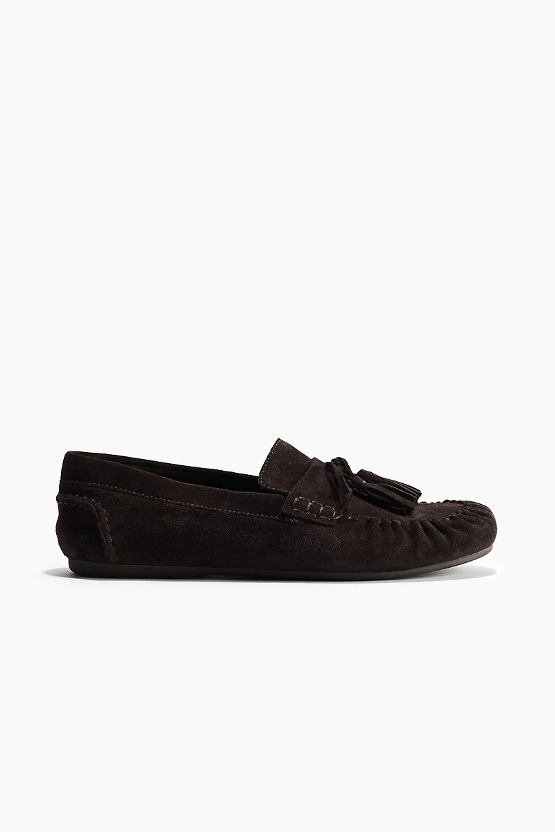 Suede Loafers