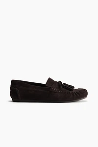 Suede Loafers