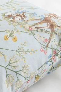 Patterned Cotton Cushion Cover