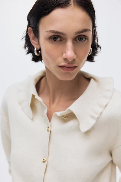 Cardigan with Collar