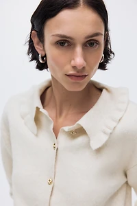 Cardigan with Collar