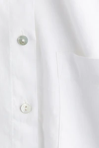 Chemise en lin mélangé