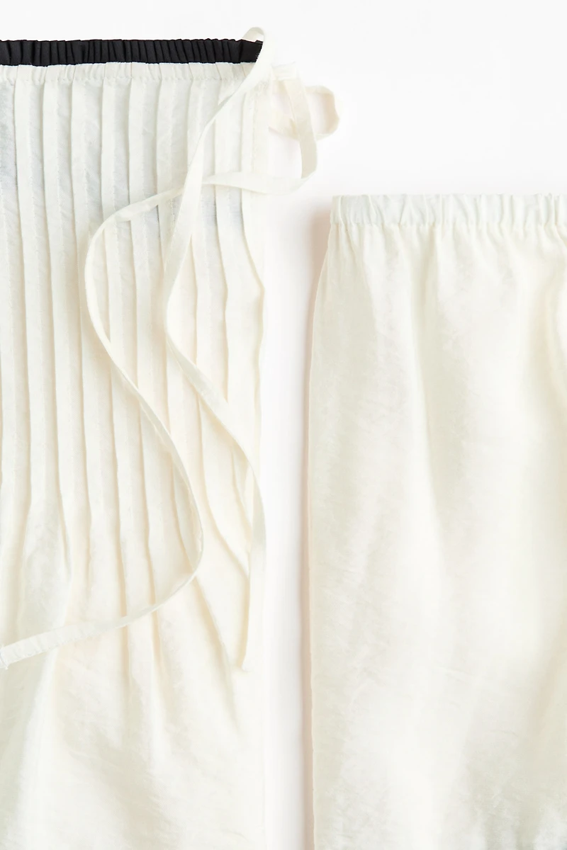 Viscose-Blend Pajamas