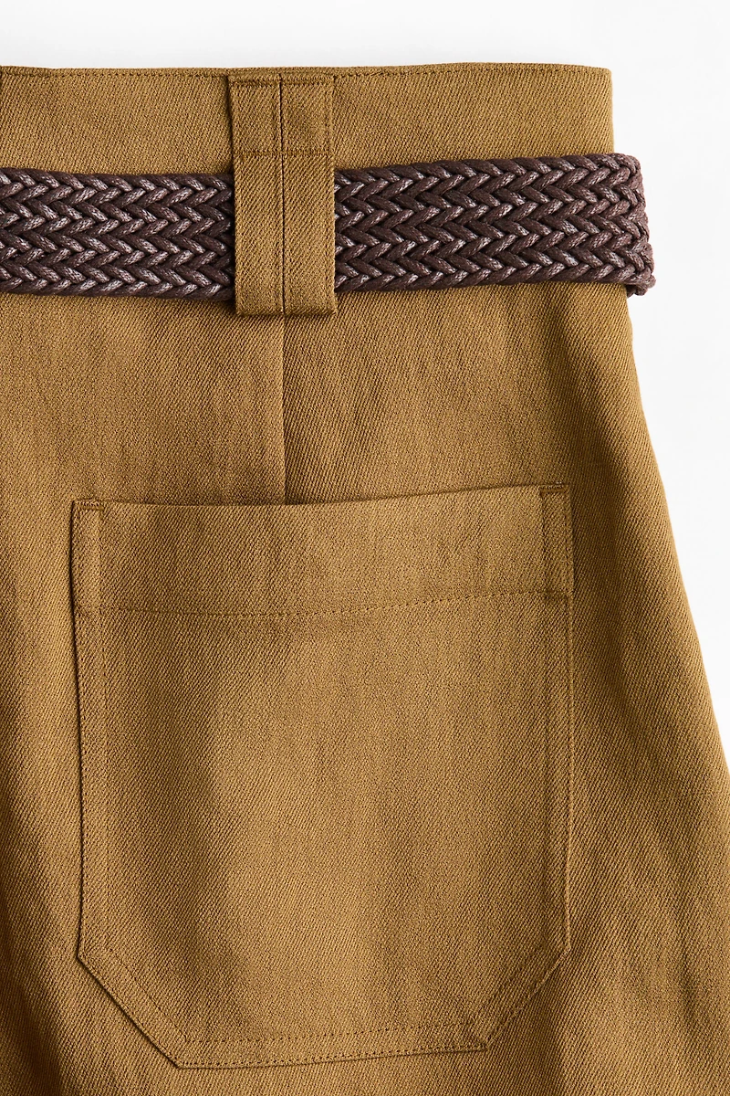 Dress Shorts with Belt