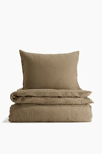 Muslin Twin Duvet Cover Set