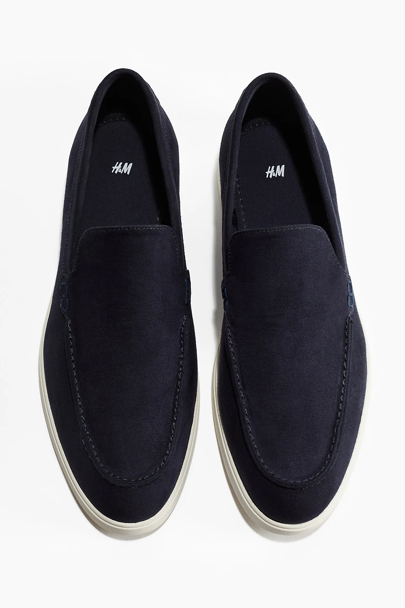 Moccasin-Seam Loafers