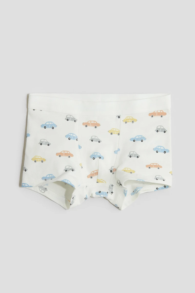 Lot de 5 caleçons boxeurs en coton