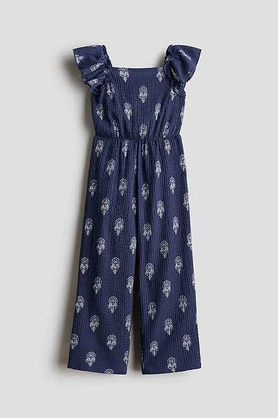 Combinaison pantalon en jersey texturé