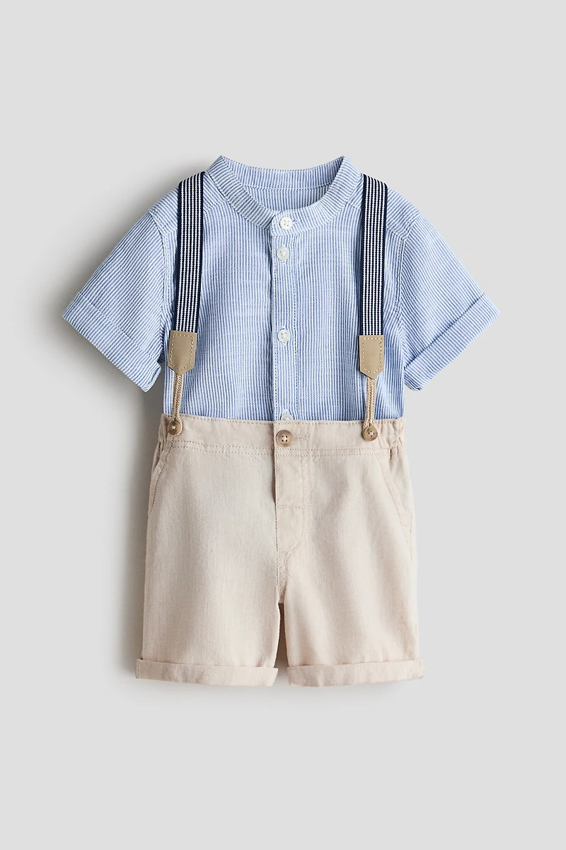 Ensemble 2 pièces avec bretelles