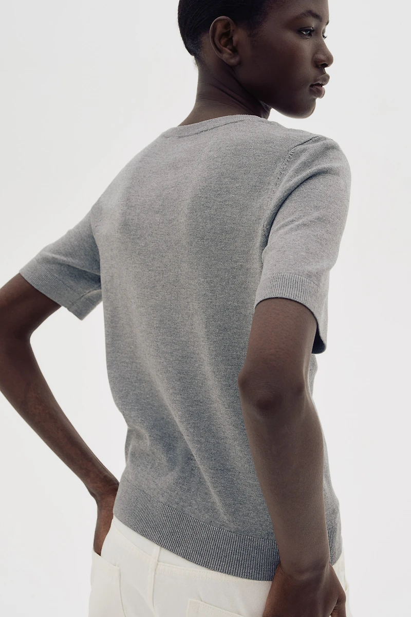 Fine-Knit Top