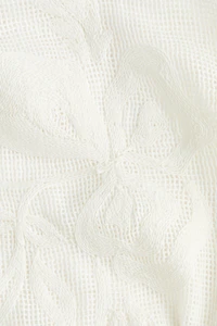 Robe de plage filet en coton