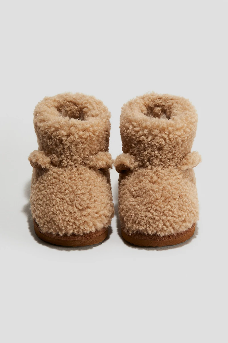 Fluffy-Lined Boots