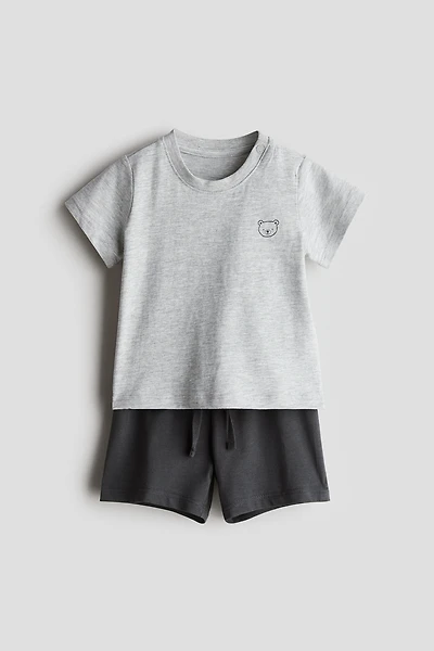 2-Piece Cotton Jersey Set