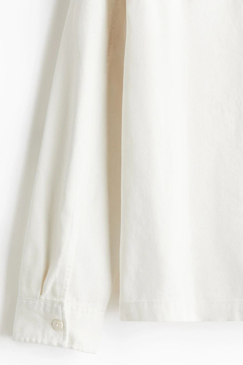 Regular-Fit Cotton Twill Overshirt