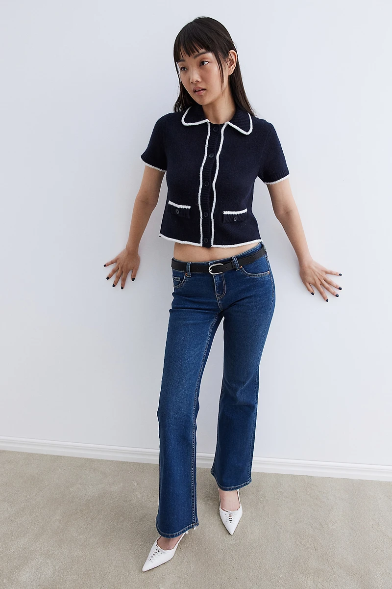 Short-Sleeved Cardigan