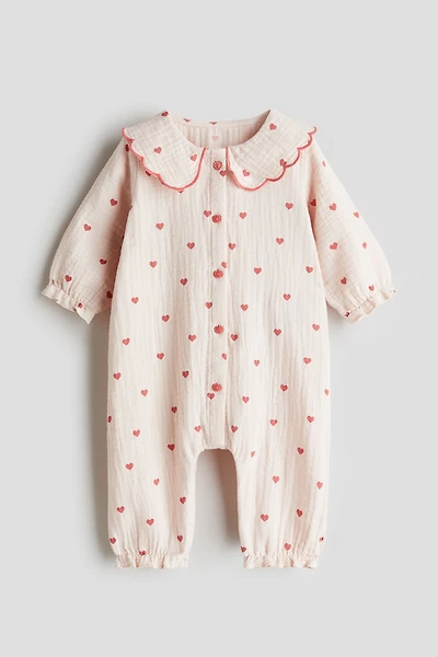 Cotton Muslin Romper Suit