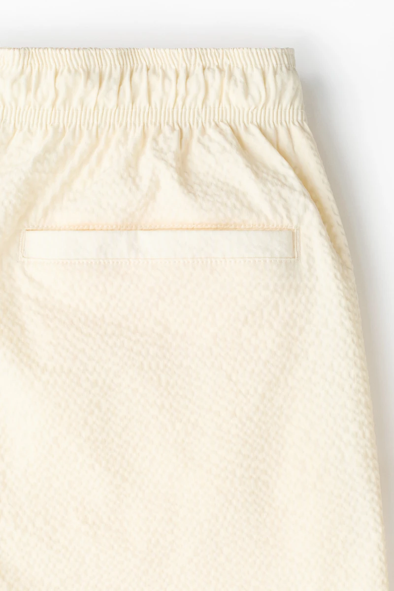 Seersucker Swim Shorts