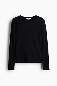 Ribbed Cotton Top