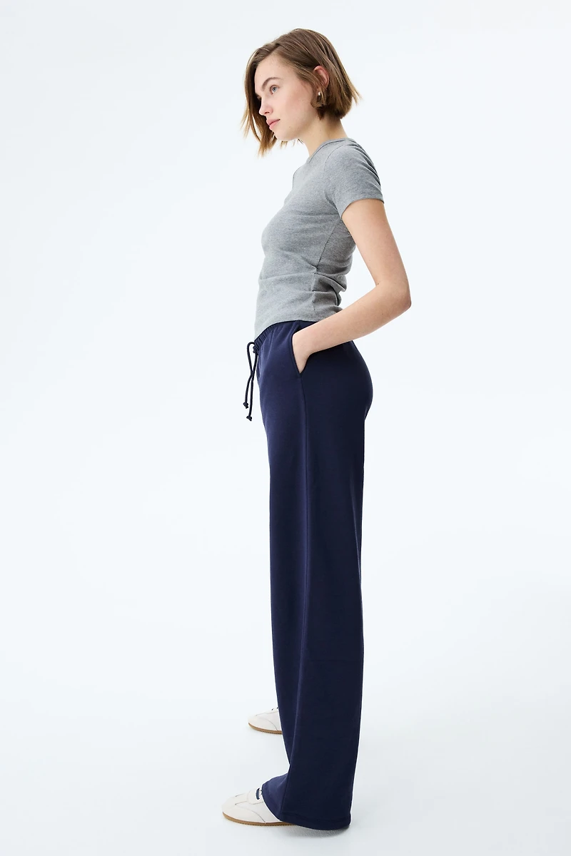 Wide-leg Joggers