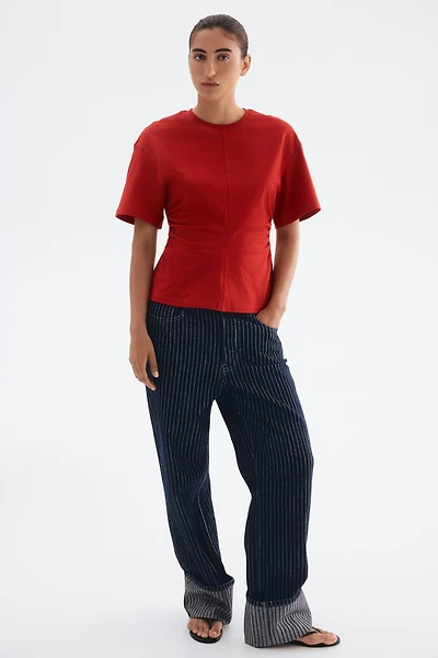 T-Shirt with Defined Waist