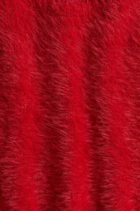 Fluffy-Knit Sweater