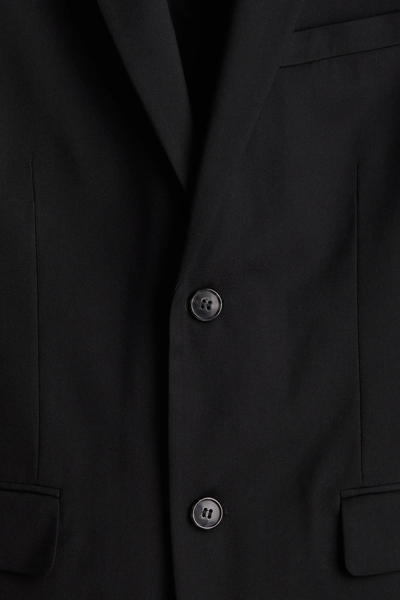 Skinny-Fit Single-Breasted Jacket
