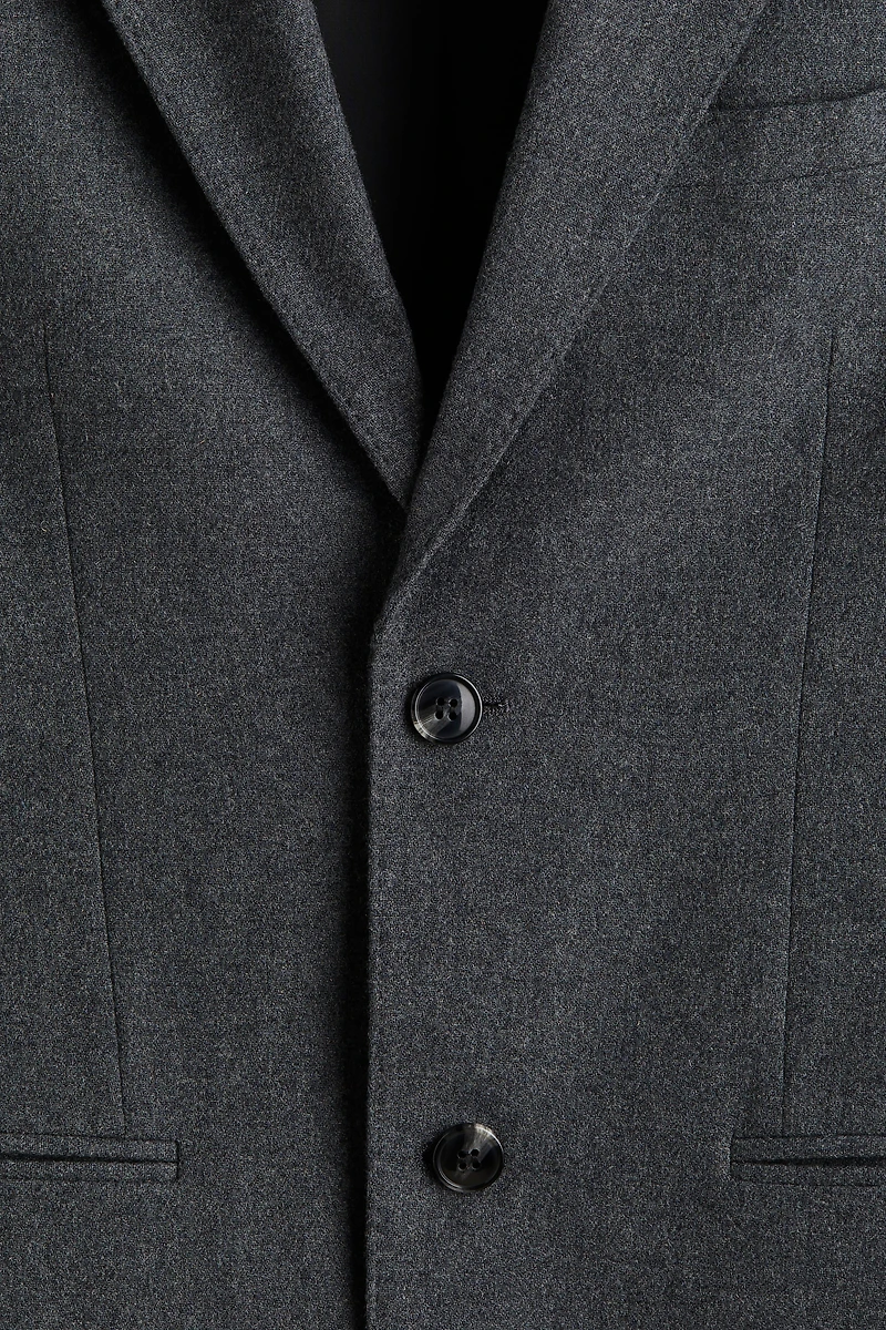 Regular-Fit Wool-Blend Jacket