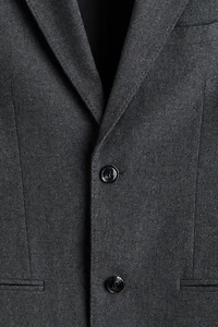 Regular-Fit Wool-Blend Jacket