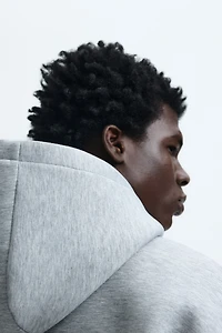 Loose-Fit Scuba Hoodie