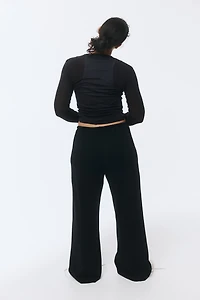 Cotton Drawstring Pants
