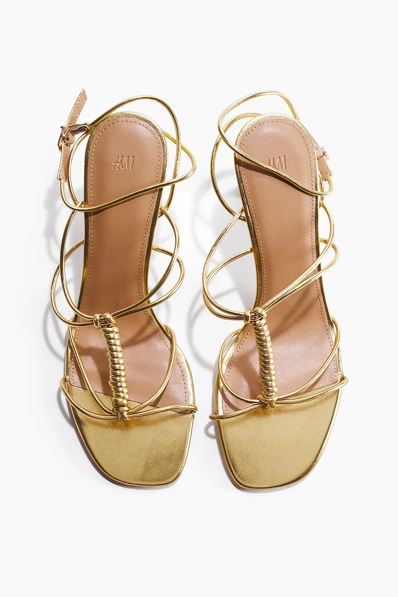 Heeled Strappy Sandals