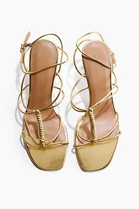 Heeled Strappy Sandals
