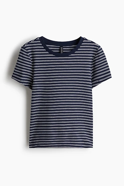 Ribbed T-shirt