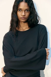 Long-Sleeved Jersey Dress